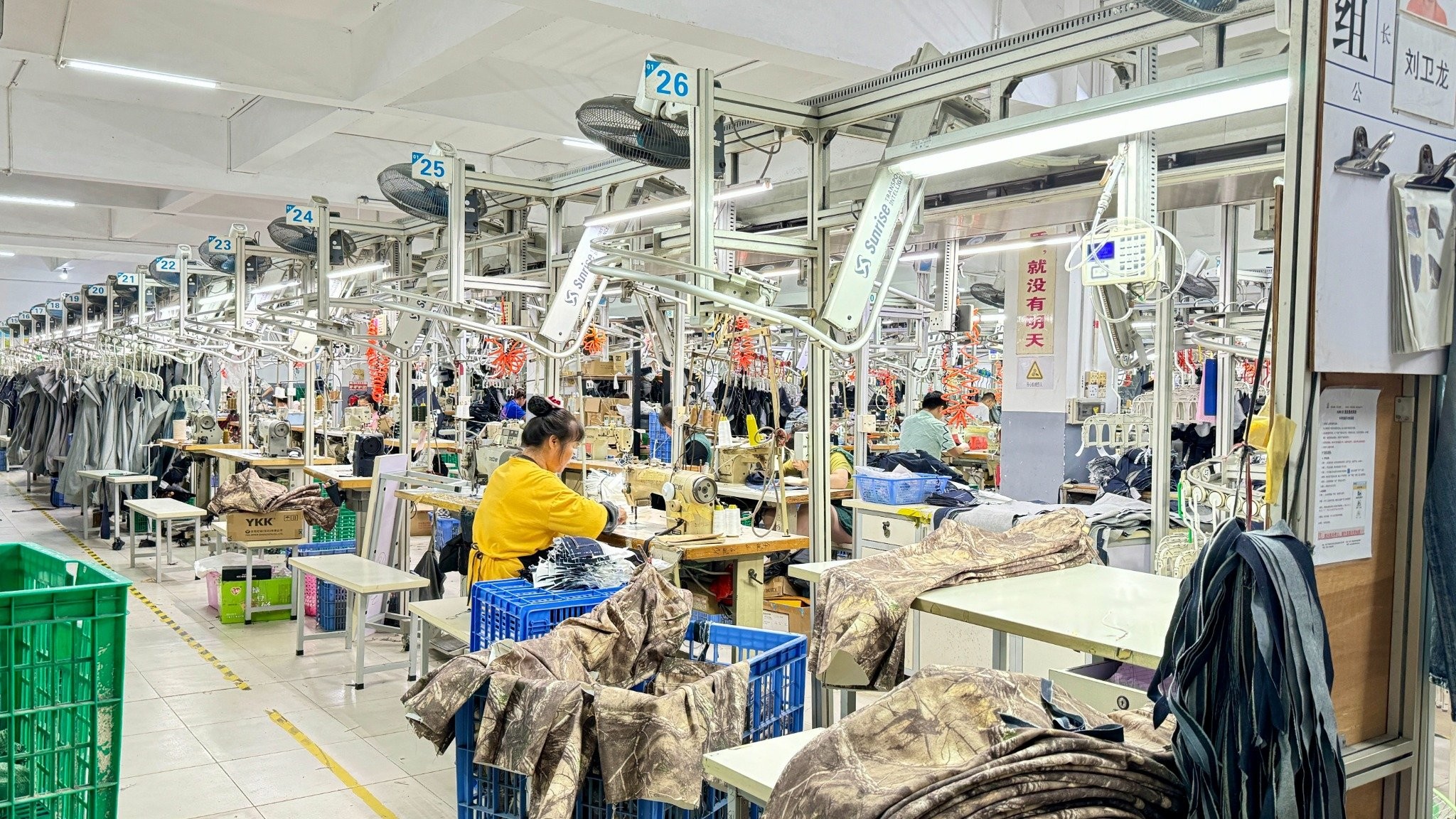 Guangdong Shunde Leka Clothing Design Co., Ltd خط إنتاج المصنع